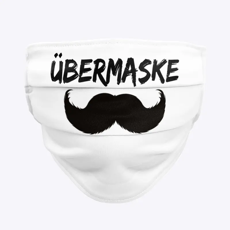 Nietzsche Face Mask (Die Übermaske)